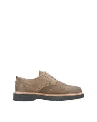 beige Wildleder Derby Schuhe von Marc O'Polo