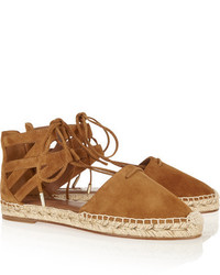 beige Wildleder Espadrilles von Aquazzura