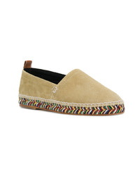 beige Wildleder Espadrilles von Loewe