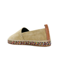 beige Wildleder Espadrilles von Loewe