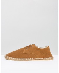 beige Wildleder Espadrilles von Asos