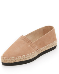 beige Wildleder Espadrilles von Paloma Barceló