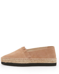 beige Wildleder Espadrilles von Paloma Barceló