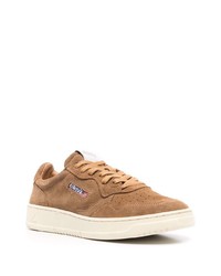 beige Wildleder niedrige Sneakers von AUTRY