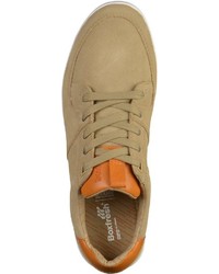 beige Wildleder niedrige Sneakers von Boxfresh