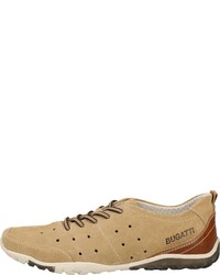 beige Wildleder niedrige Sneakers von Bugatti