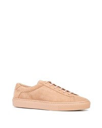 beige Wildleder niedrige Sneakers von Koio