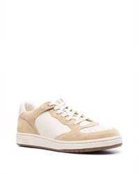 beige Wildleder niedrige Sneakers von Polo Ralph Lauren