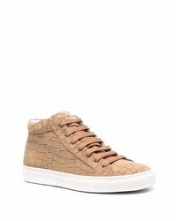 beige Wildleder niedrige Sneakers von Hide&Jack