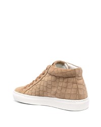 beige Wildleder niedrige Sneakers von Hide&Jack