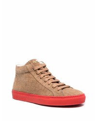 beige Wildleder niedrige Sneakers von Hide&Jack