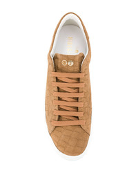 beige Wildleder niedrige Sneakers von Hide&Jack