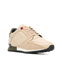 beige Wildleder niedrige Sneakers von Royaums