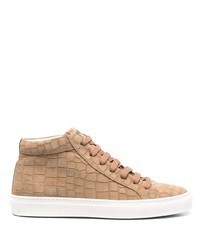 beige Wildleder niedrige Sneakers von Hide&Jack