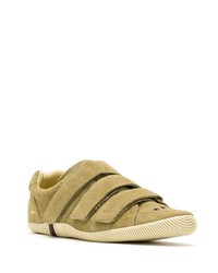 beige Wildleder niedrige Sneakers von OSKLEN