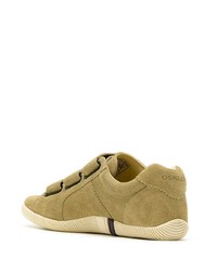 beige Wildleder niedrige Sneakers von OSKLEN