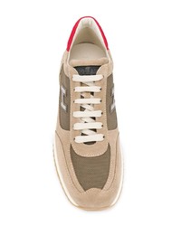 beige Wildleder niedrige Sneakers von Hogan