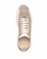 beige Wildleder niedrige Sneakers von Officine Creative