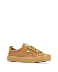 beige Wildleder niedrige Sneakers von Cariuma