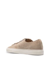 beige Wildleder niedrige Sneakers von Buttero