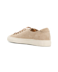 beige Wildleder niedrige Sneakers von Buttero