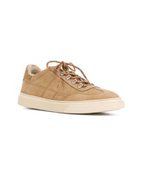 beige Wildleder niedrige Sneakers von Hogan