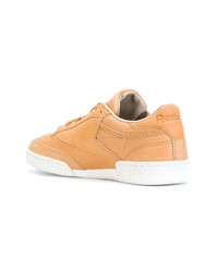 beige Wildleder niedrige Sneakers von Reebok