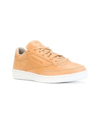 beige Wildleder niedrige Sneakers von Reebok