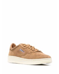 beige Wildleder niedrige Sneakers von AUTRY