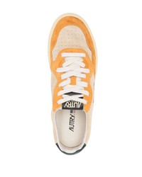 beige Wildleder niedrige Sneakers von AUTRY