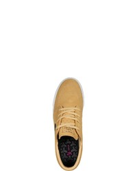 beige Wildleder niedrige Sneakers von Nike Sportswear