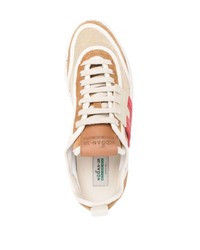 beige Wildleder niedrige Sneakers von Hogan