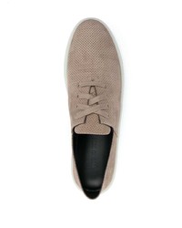 beige Wildleder niedrige Sneakers von Fear Of God