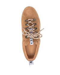 beige Wildleder niedrige Sneakers von DUKE & DEXTE