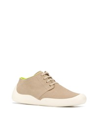 beige Wildleder niedrige Sneakers von Camper