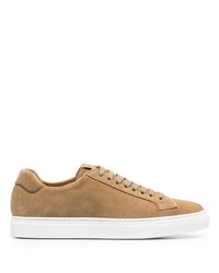 beige Wildleder niedrige Sneakers von Scarosso