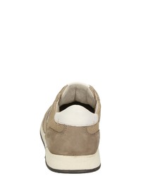 beige Wildleder niedrige Sneakers von Sioux