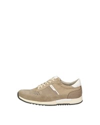 beige Wildleder niedrige Sneakers von Sioux