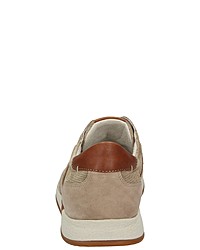 beige Wildleder niedrige Sneakers von Sioux