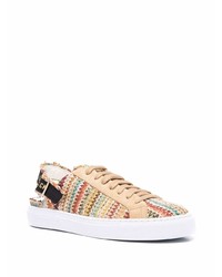 beige Wildleder niedrige Sneakers von Hide&Jack