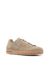 beige Wildleder niedrige Sneakers von Birkenstock