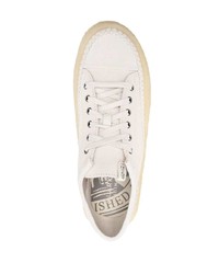 beige Wildleder niedrige Sneakers von Clarks Originals