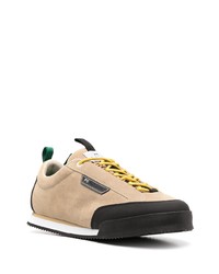 beige Wildleder niedrige Sneakers von PS Paul Smith