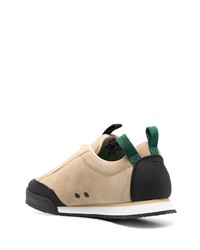 beige Wildleder niedrige Sneakers von PS Paul Smith