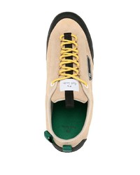 beige Wildleder niedrige Sneakers von PS Paul Smith