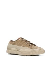 beige Wildleder niedrige Sneakers von Buttero