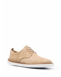 beige Wildleder niedrige Sneakers von Camper