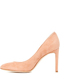 beige Wildleder Pumps von Giuseppe Zanotti