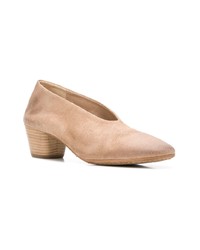 beige Wildleder Pumps von Marsèll