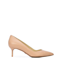 beige Wildleder Pumps von Sarah Flint